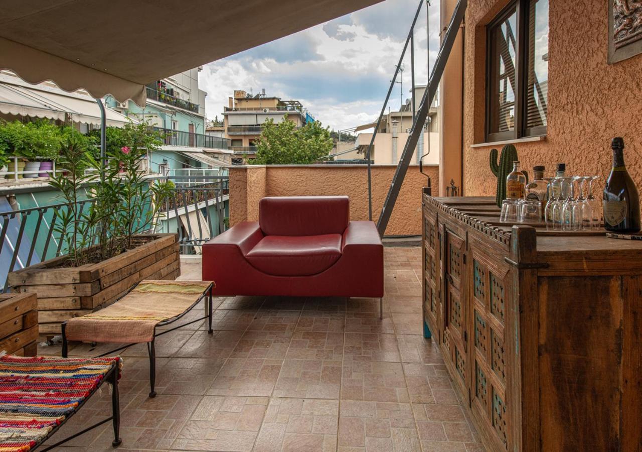Skyhi Athens Penthouse ! Apartment Exterior photo